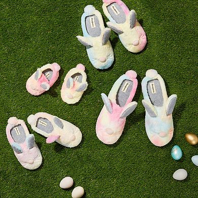Dearfoams Bunny Baby Girl Slippers