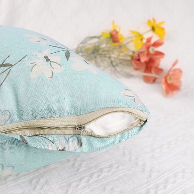 Printing Soft Throw Home Decor Living Room Bedroom Pillow Covers 2 Pcs 16" X 16"