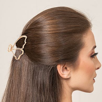 Butterfly Metal Hair Clips Claws For Women Large Hair Clamps