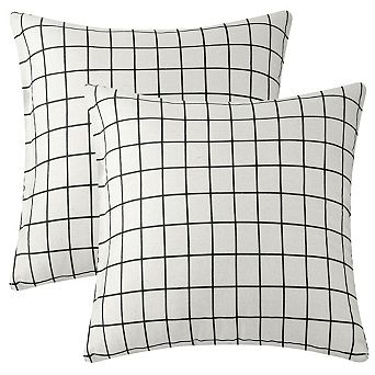 Printing Soft Throw Home Decor Living Room Bedroom Pillow Covers 2 pc 18" X 18"