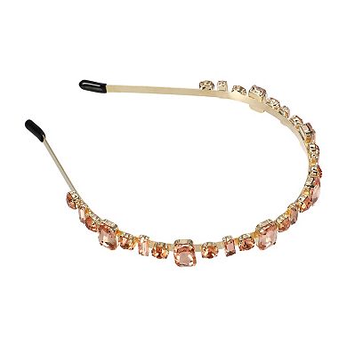 Women Knotted Headbands Rhinestone Thin Head Band Hair Accessories