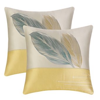 Sofa Home Bedroom Vintage Print Throw Decorative Pillow Cases 2 pc 18*18in