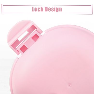 Portable Soap Dish Box Soap Holder For Travel Camping Gym With Cover