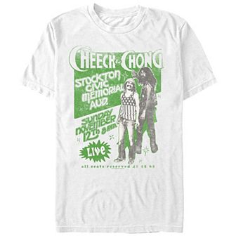 Men's Cheech & Chong Vintage Ad Graphic Tee