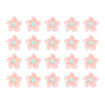 20 pc Small Flower Hair Clips Mini Flower Clips Cute Hairpin For Girls