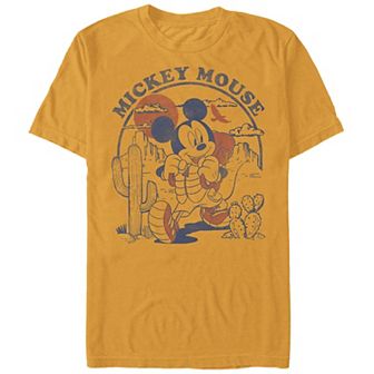 Disney's Mickey Mouse Hiking Guy Men's Graphic Tee