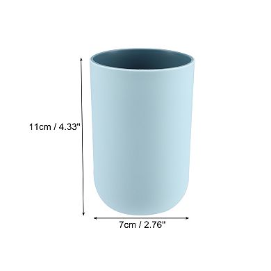 2Pcs Bathroom Cups Toothbrush Cup Bathroom Toothbrush Cup 350ml