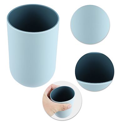2Pcs Bathroom Cups Toothbrush Cup Bathroom Toothbrush Cup 350ml