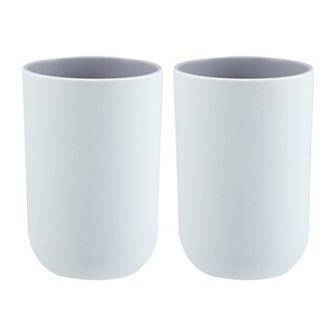 2 pc Bathroom Cups Toothbrush Cup Bathroom Toothbrush Cup 350ml