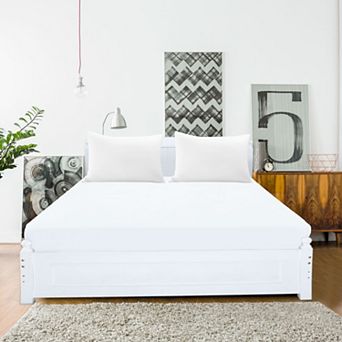 Egyptian Cotton Fitted Sheet Set With Standard Pillowcases Queen