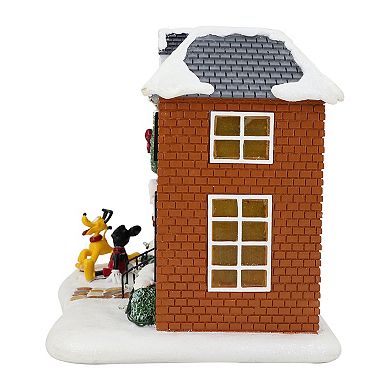 Disney's Mickey Mouse Mickey's Holiday House Village Accessory Table Decor by St. Nicholas Square