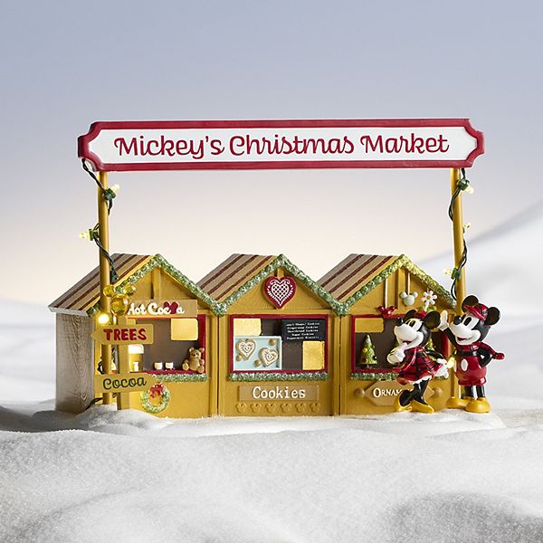 St. Nicholas Square selling Disney Christmas Village Plutos Pet Shop Holiday Decor