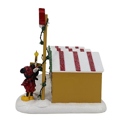 Disney's Mickey Mouse Mickey's Christmas Village Accessory Table Decor by St. Nicholas Square