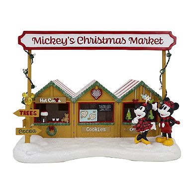 Disney's Mickey Mouse Mickey's Christmas Village Accessory Table Decor by St. Nicholas Square