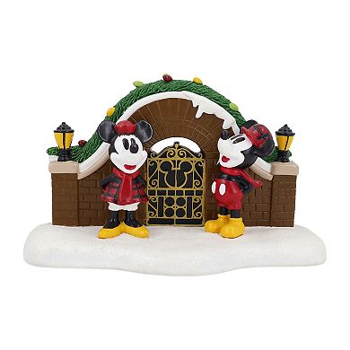 Disney's Mickey & Minnie Mouse Gate Village Accessory Table Decor by St. Nicholas Square
