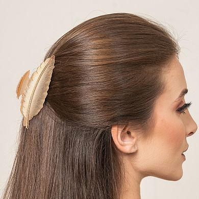 Flower Metal Hair Clip Floral Hair Claw For Women Large Hair Clamps