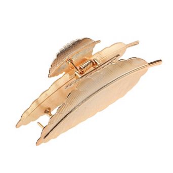 Flower Metal Hair Clip Floral Hair Claw For Women Large Hair Clamps