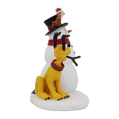 Disney's Mickey & Friends Pluto and Snowman Accessory Table Decor by St. Nicholas Square