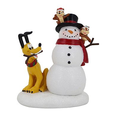 Disney's Mickey & Friends Pluto and Snowman Accessory Table Decor by St. Nicholas Square