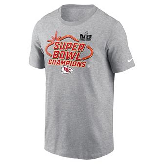 Men's Nike Kansas City Chiefs Super Bowl LVIII Champions Trophy Collection Tee