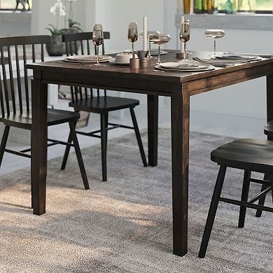 Emma and Oliver Cullen Wooden Dining Table