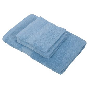 3 pc Cotton Bath Towel Classic Design 27.56" X 55.12"