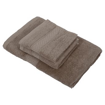 3 pc Cotton Bath Towel Classic Design 27.56" X 55.12"
