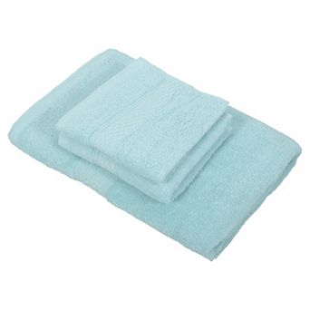 3 pc Cotton Bath Towel Classic Design 27.56" X 55.12"