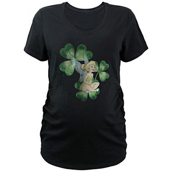 Disney's Tinker Bell Saint Patrick's Day Maternity Graphic Tee