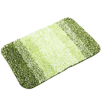 1 pc Polyester Bathroom Mat Non Slip Bath Mats Rugs Gradient 23.62"x15.75"