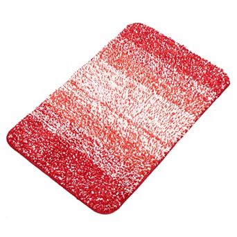 1 pc Polyester Bathroom Mat Non Slip Bath Mats Rugs Gradient 23.62"x15.75"