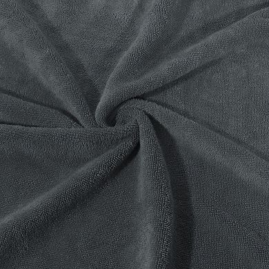 2 Pcs Men's Bath Wrap Towel Robes With Hair Dry Cap 27.56"x55.12"