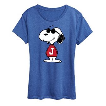 Women's Peanuts Snoopy Joe Cool Pose Graphic Tee