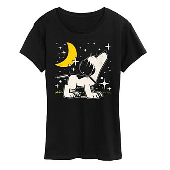 Women's Peanuts Snoopy Stars Graphic Tee