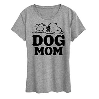 Women's Peanuts Snoopy Dog Mom Graphic Tee
