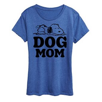 Women's Peanuts Snoopy Dog Mom Graphic Tee