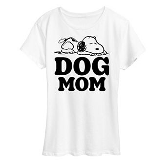 Women's Peanuts Snoopy Dog Mom Graphic Tee