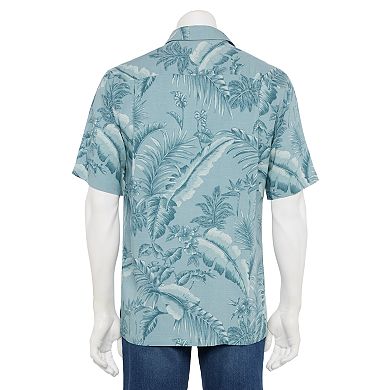 Men's Newport Blue Short Sleeve Button-Up Shirt