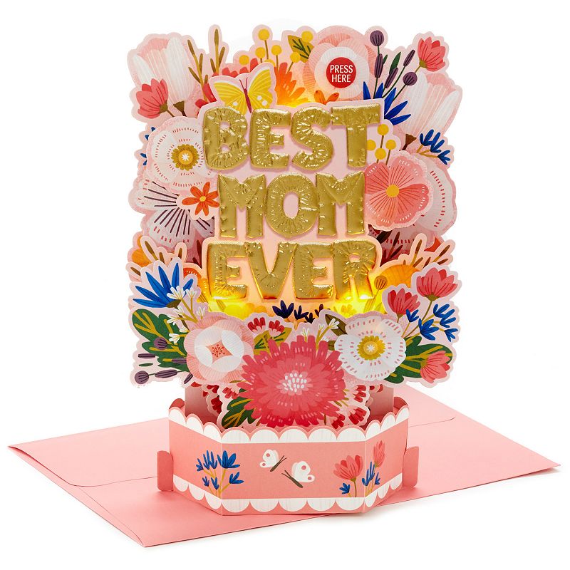 UPC 726528426190 product image for Hallmark Paper Wonder Musical 3D Pop-Up Mother's Day Card With Light (Best Mom E | upcitemdb.com