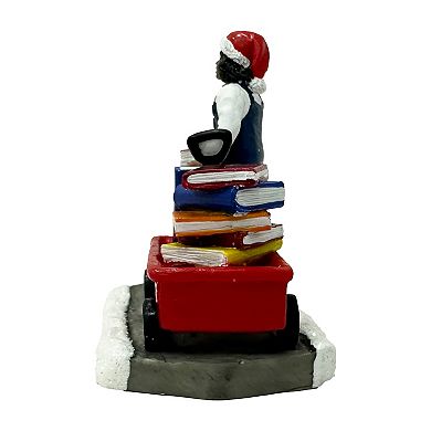 St. Nicholas Square® Holiday Book Wagon Table Decor