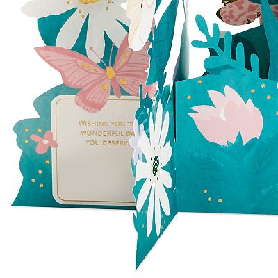 Paper Flower Bouquet Hallmark Paper Wonder Mothers Day Pop Up Card ...