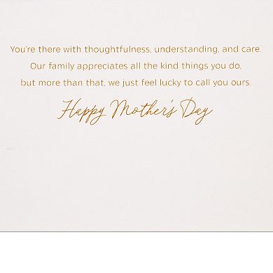 Hallmark Mother's Day Card for Mom (Lucky to Have an Amazing Mom)