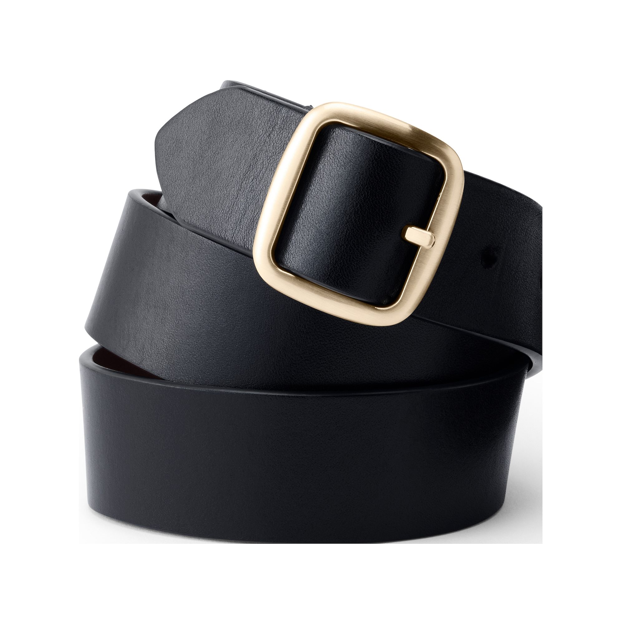 Womens Lands End Reversible Belt, Size: Small, Black Dark Brown