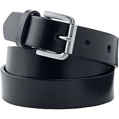 Women's Black Leather Belts