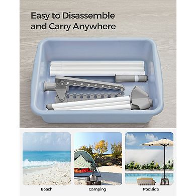 Quadruped Laundry Air-drying Rack, Space-saving And Foldable with 3 Arms