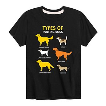Boys 8-20 Hunting Dogs Graphic Tee