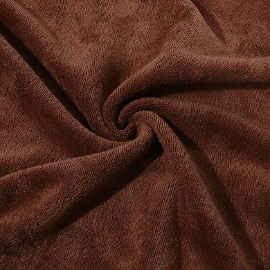 2 Pcs Men's Bath Wrap Towel Adjustable Robes With Hair Dry Cap 27.56"x55.12"