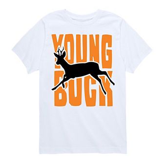 Boys 8-20 Young Buck Graphic Tee