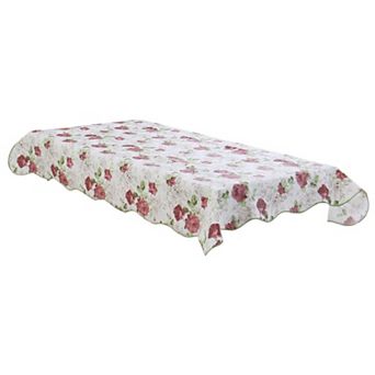 Daisy Printed Rectangle Tablecloth Cover Water/oil 71 X 54 Inch For Wedding Party Decoration