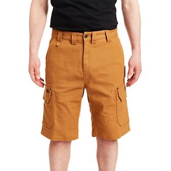 Big & Tall Smith's Workwear Stretch Duck Canvas Cargo Work Shorts